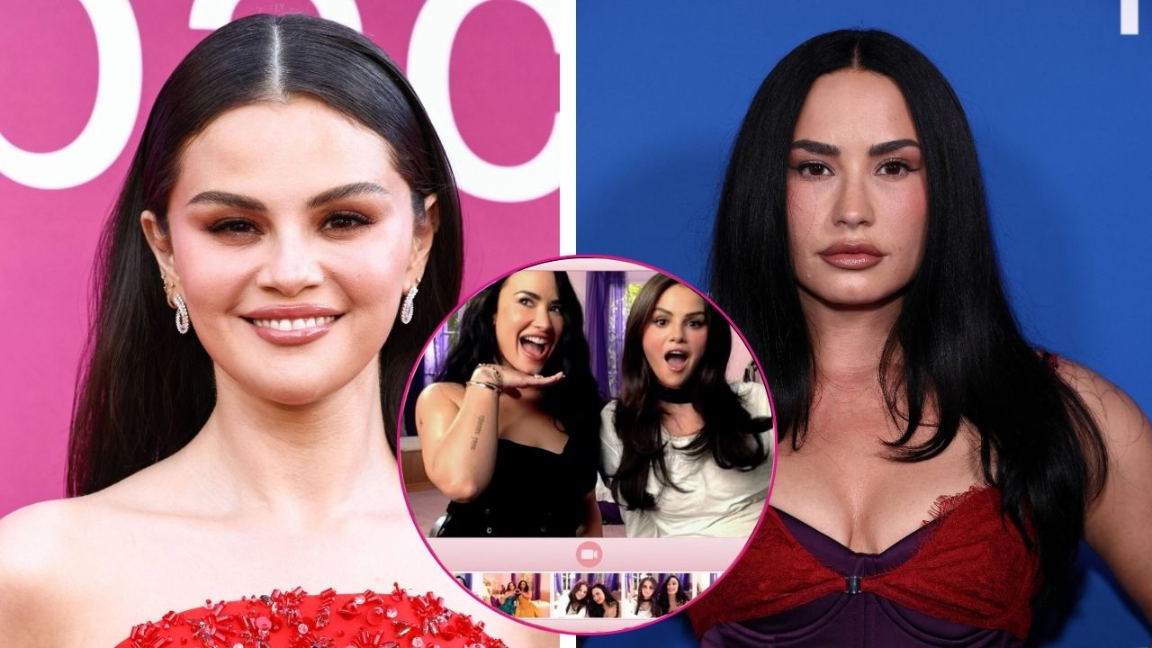 Selena Gomez and Demi Lovato Reunite for Cute Throwback-Inspired Rare Beauty Collab: Watch